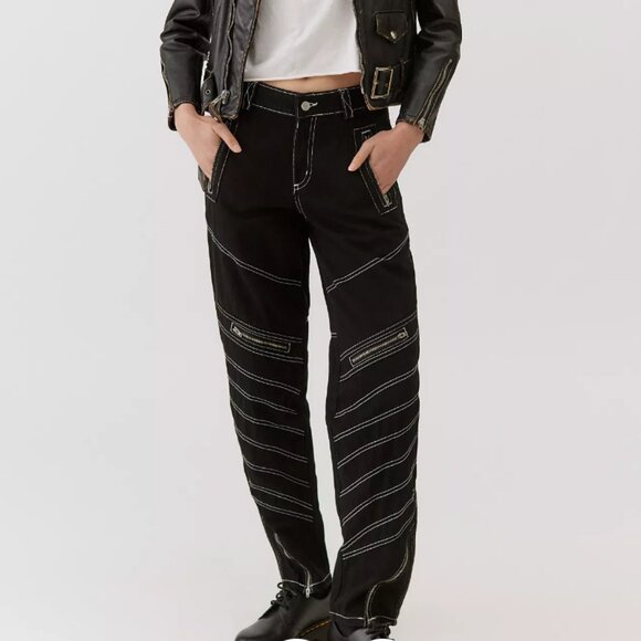 BDG Denim - BDG Tapered Moto Jean